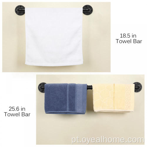 Conjunto de tacos de toalha de banheiro conjunto de 7 peças